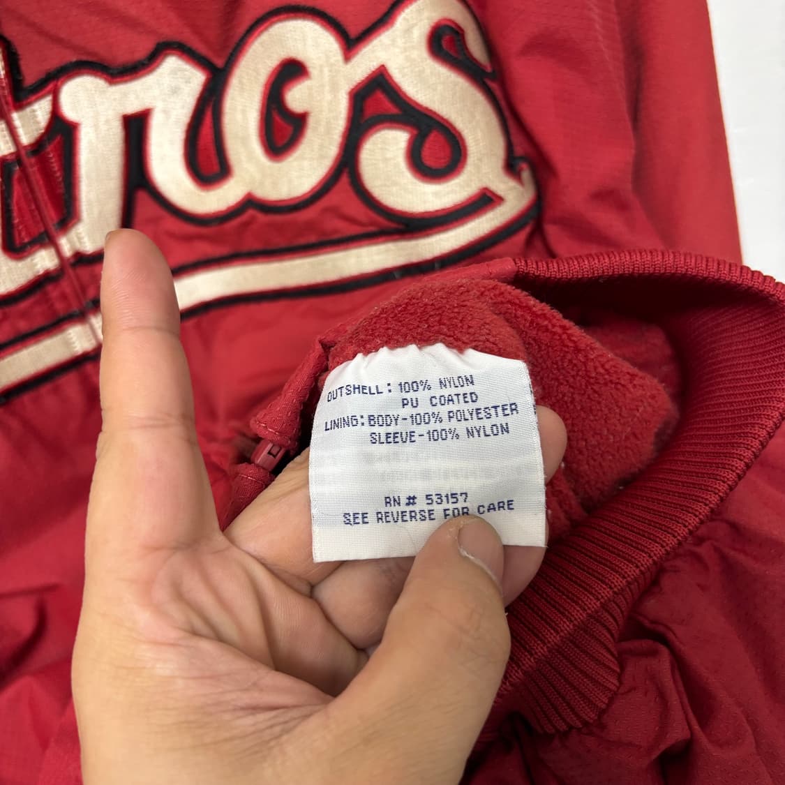 마제스틱 휴스턴 애스트로스 점퍼 상품이미지7