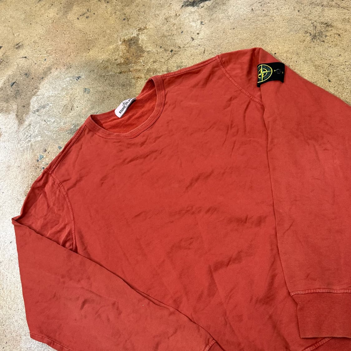 [정품/XL] 스톤아일랜드 맨투맨 레드 b15 상품이미지1