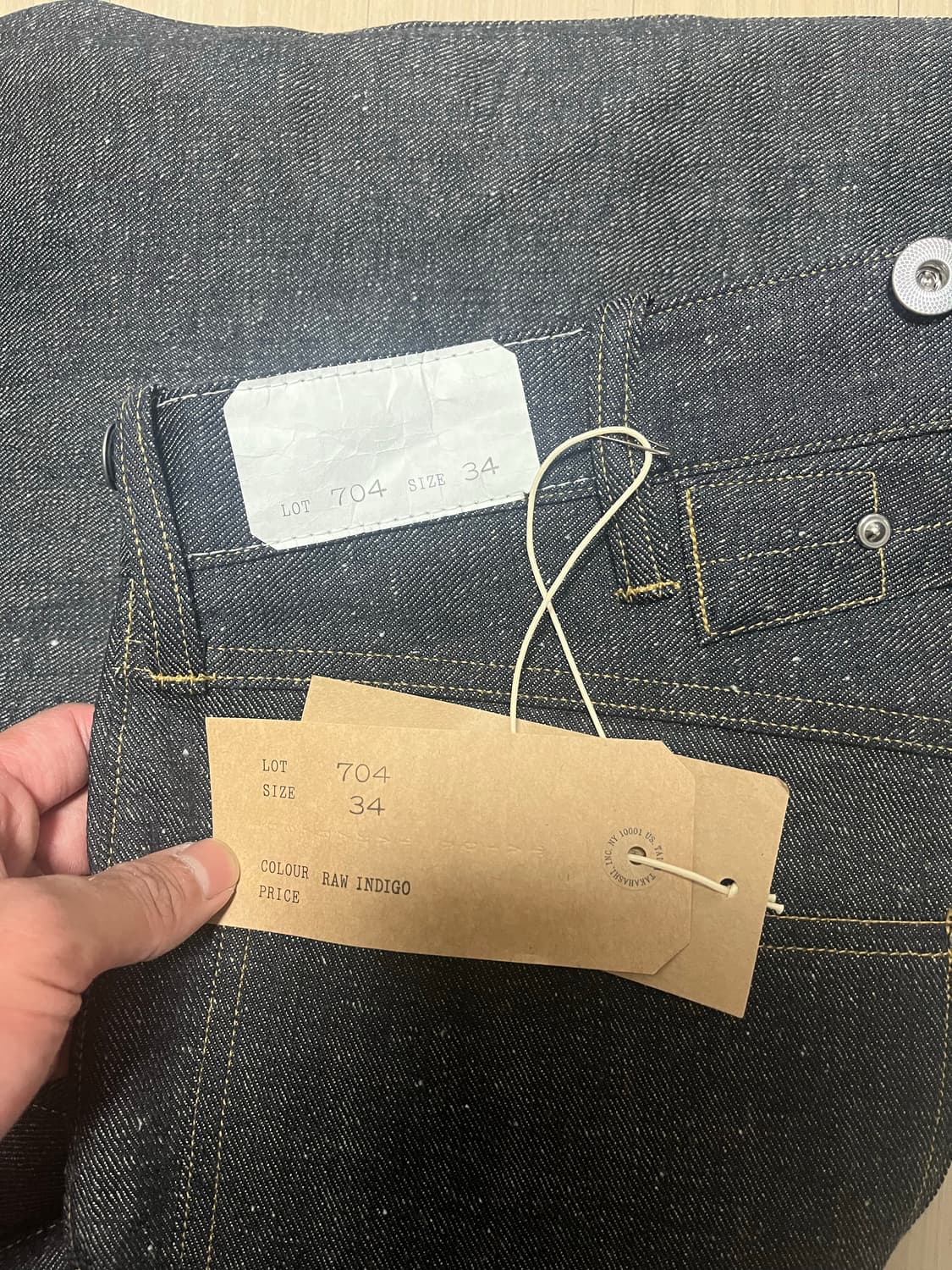 (34) 타이가 타카하시 704 데님 새제품 상품이미지4