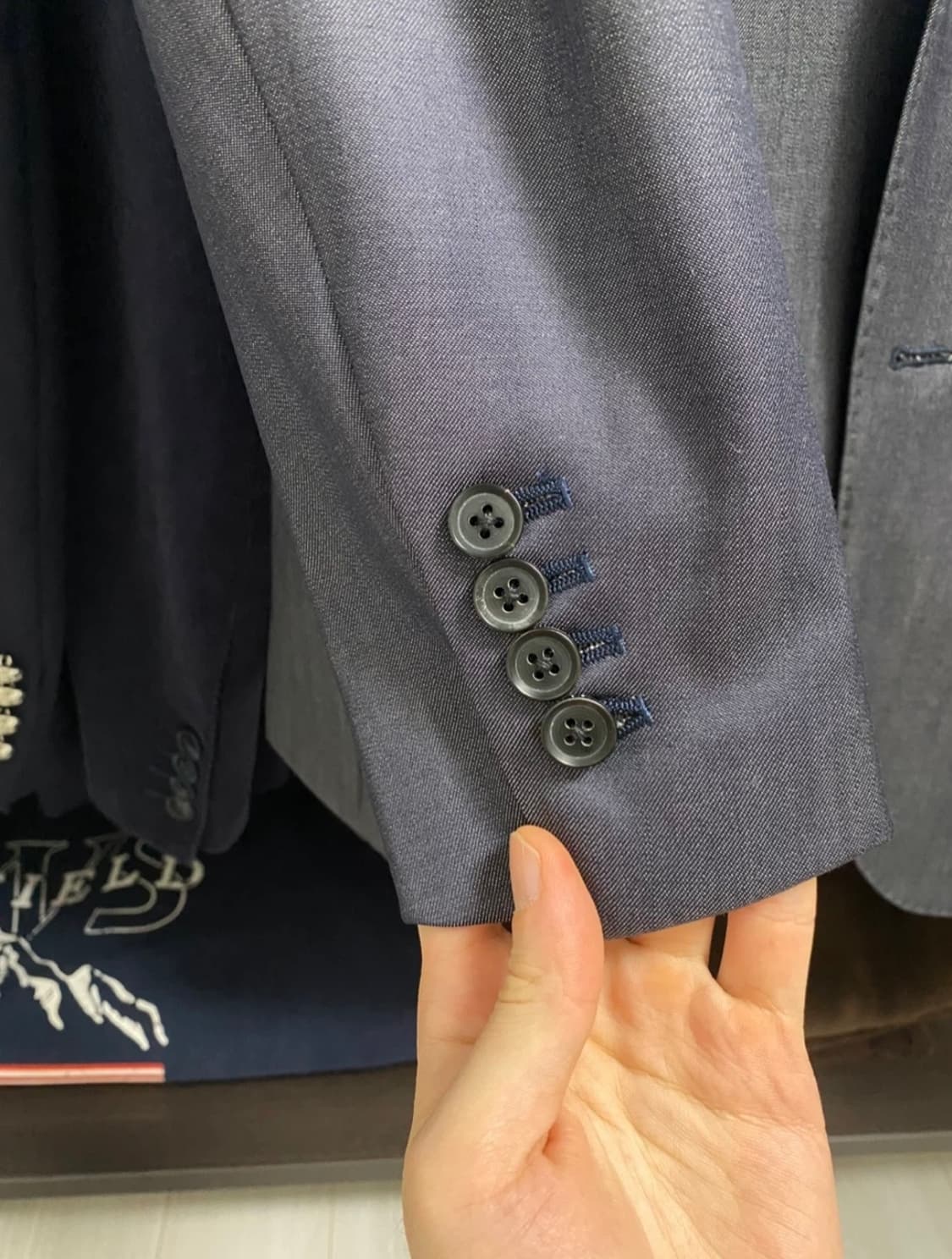 링자켓(RING JACKET) 차콜그레이 수트 셋업(44) 상품이미지2