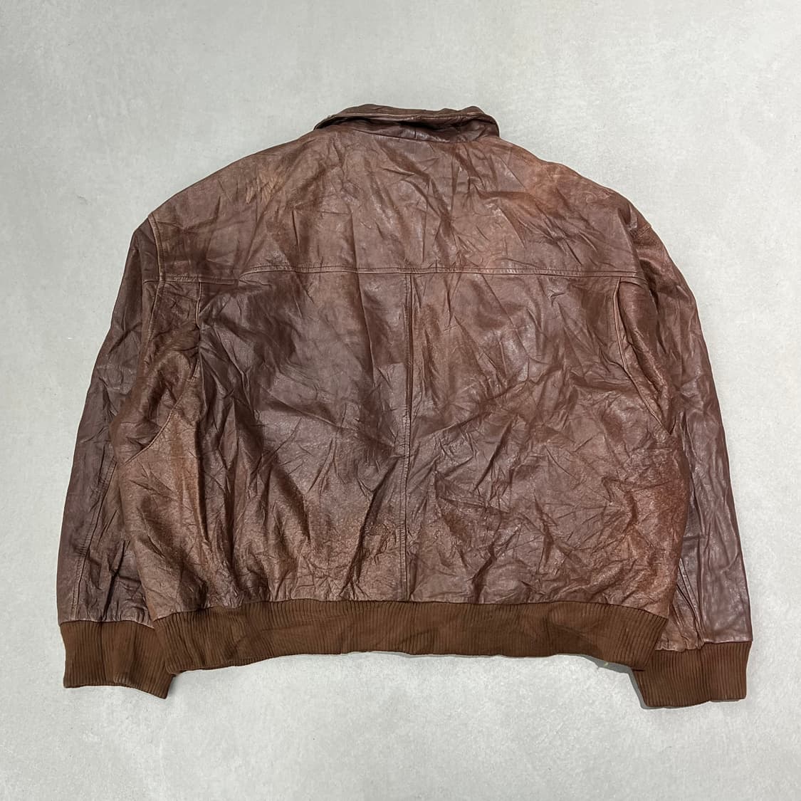 리얼레더 봄버자켓 s09066 상품이미지2