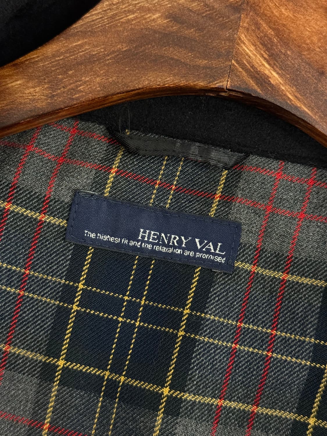 M) HENRY VAL Cashmere Blend Harrington J 상품이미지8