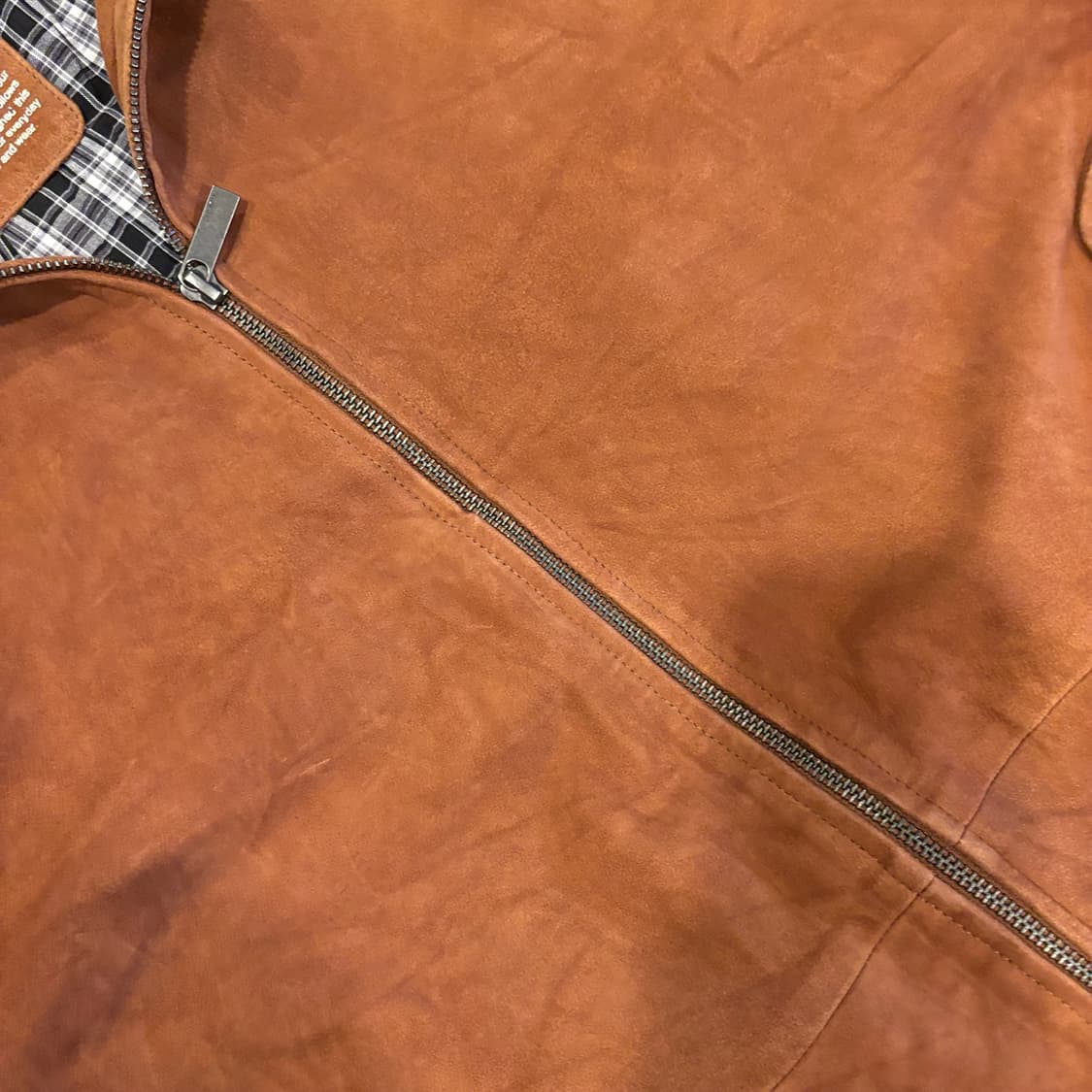 셀렉트옴므 스웨이드 해링턴 자켓 상품이미지4