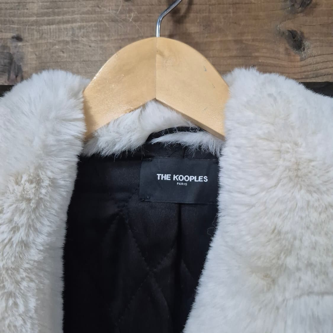 The kooples 더쿠플스 레오파드 인조퍼코트 상품이미지7
