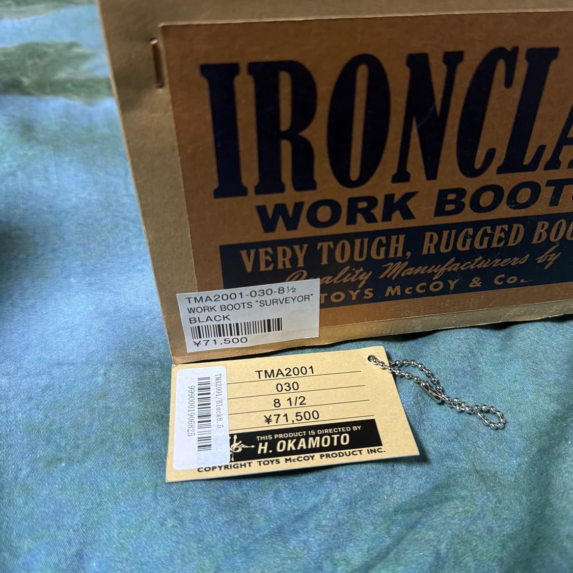 [8 1/2, 265]토이즈맥코이 "SURVEYOR" 서베이어 워크 부츠 상품이미지10