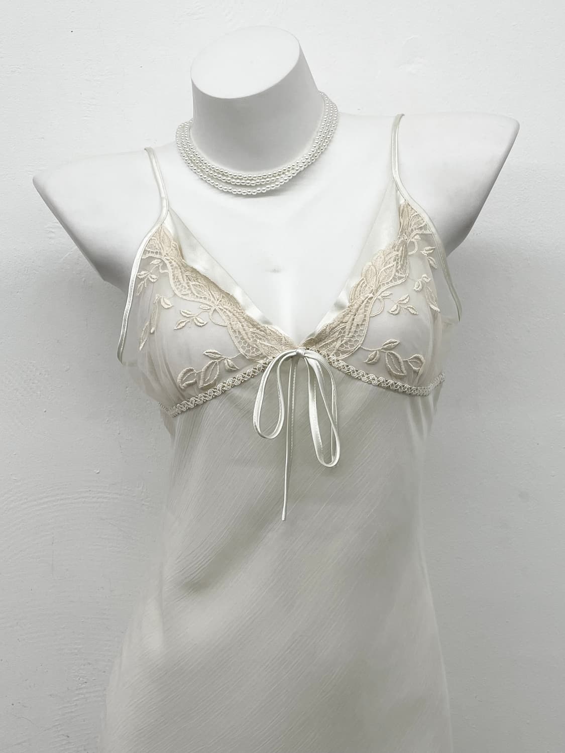 페어리 시어 자수 슬립 상품이미지2