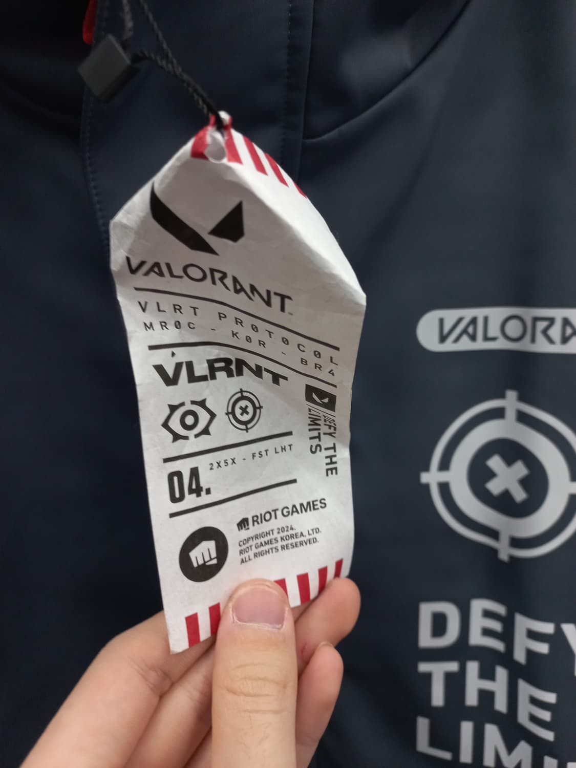 발로란트 후드 자켓 100 새제품 상품이미지5