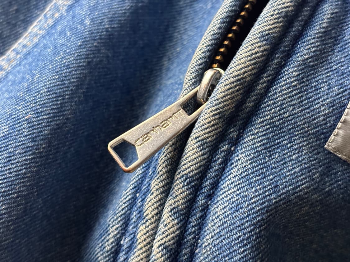 칼하트 체크 청 후드 자켓 상품이미지4