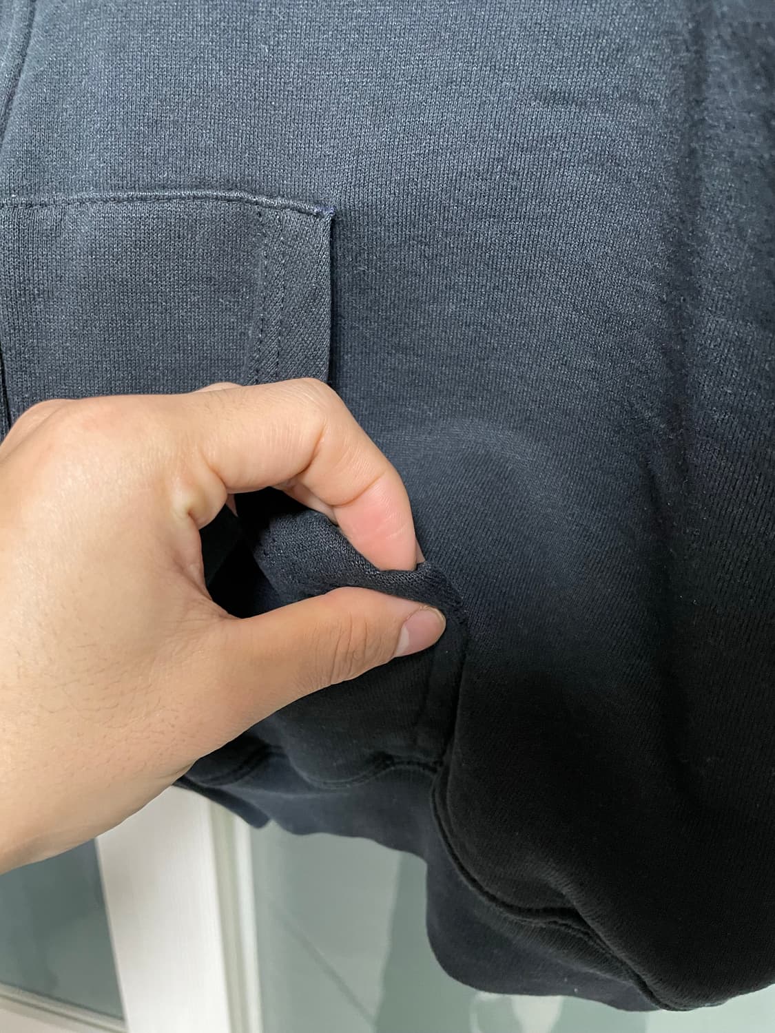 [L] 90s russell 러셀 후드집업 블랙 상품이미지4