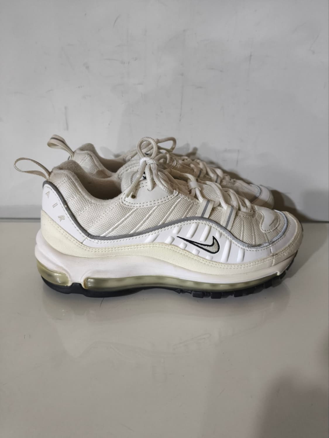 240mm 나이키 에어맥스98 리플렉트실버 운동화 상품이미지2