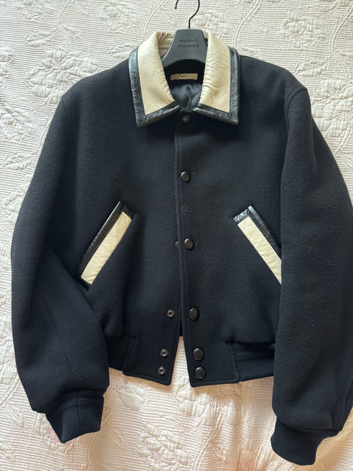 렉토(recto) 바시티 자켓 s사이즈 상품이미지1