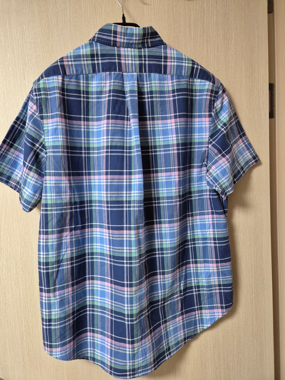 폴로 랄프로렌 체크 셔츠 반팔 남방 라지 남성 상품이미지2