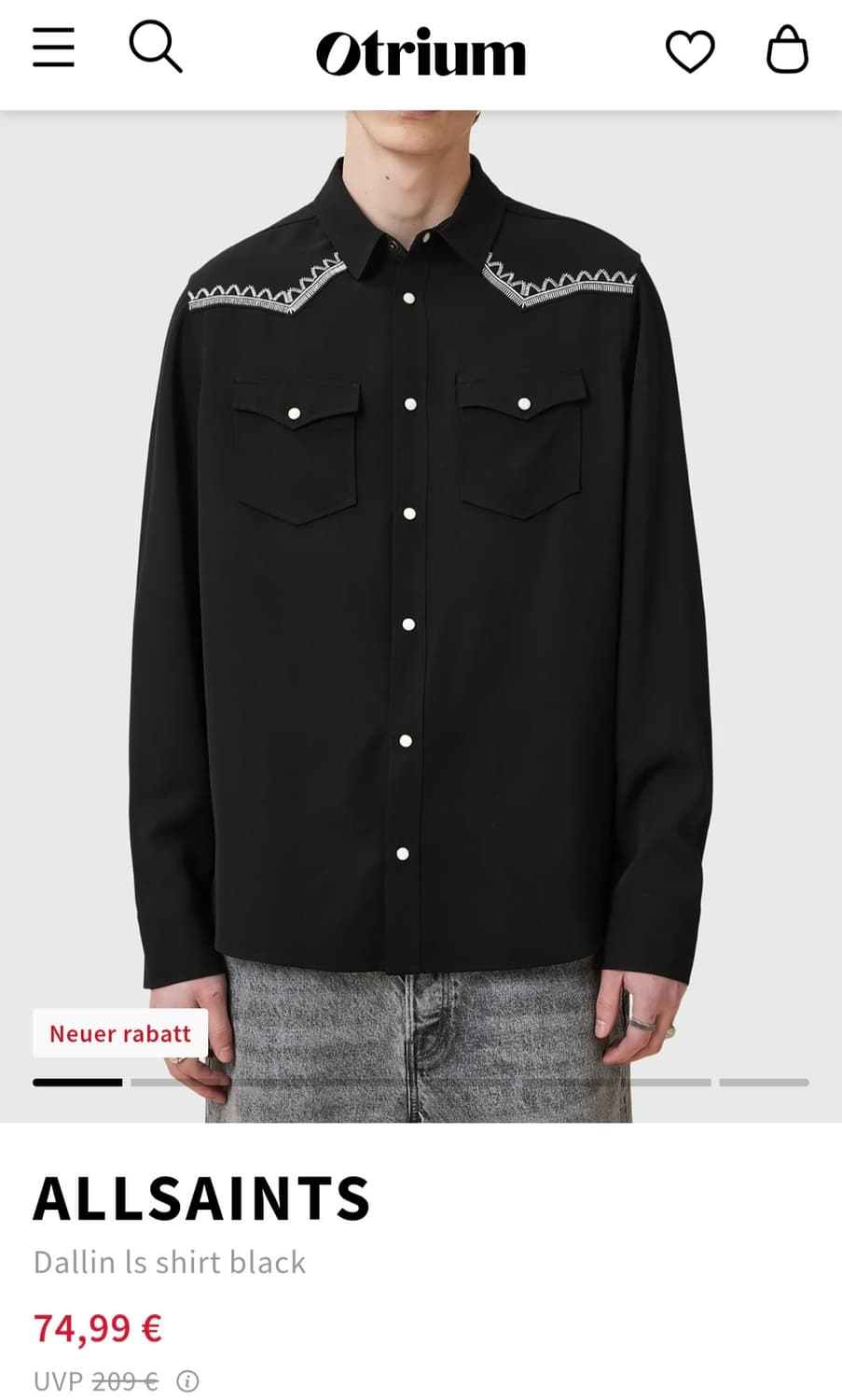 올 세인츠 셔츠 100~105 셔츠 상품이미지1