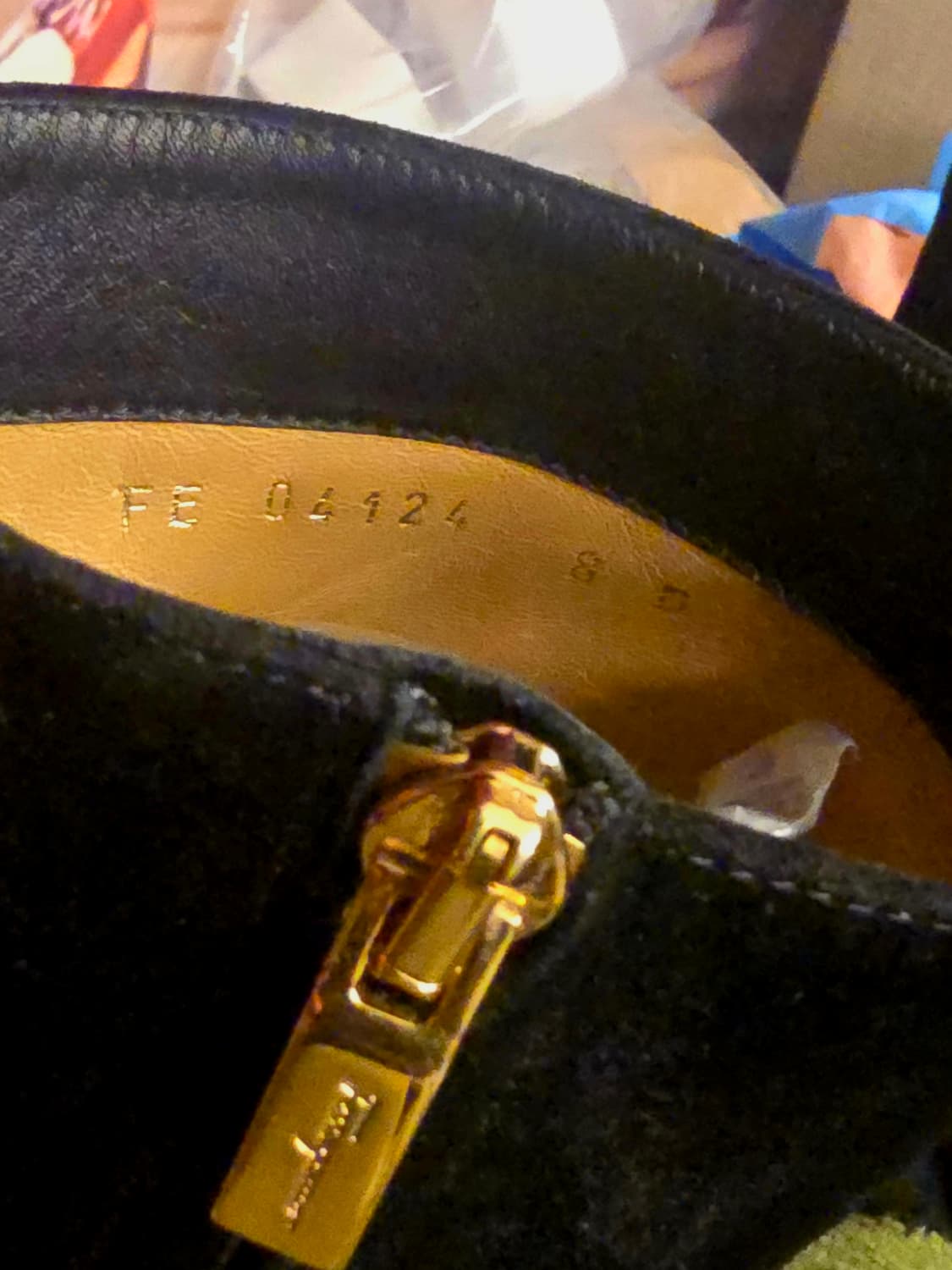 살바토레 페라가모(Salvatore Ferragamo) 스웨드 앵글부츠 상품이미지4