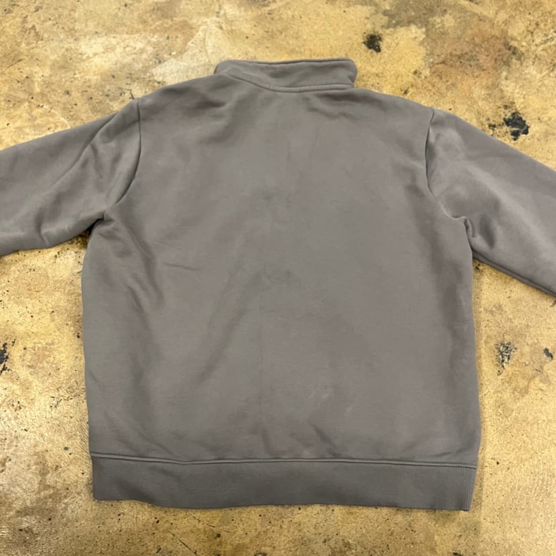 [정품/105] 스노우피크 하프집업 맨투맨 그레이 b18 상품이미지4