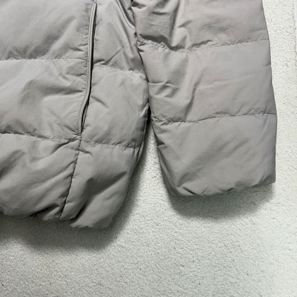 내셔널지오그래픽 헤론 U넥 라이트웨이트 다운점퍼 베이지 XXXL 상품이미지2