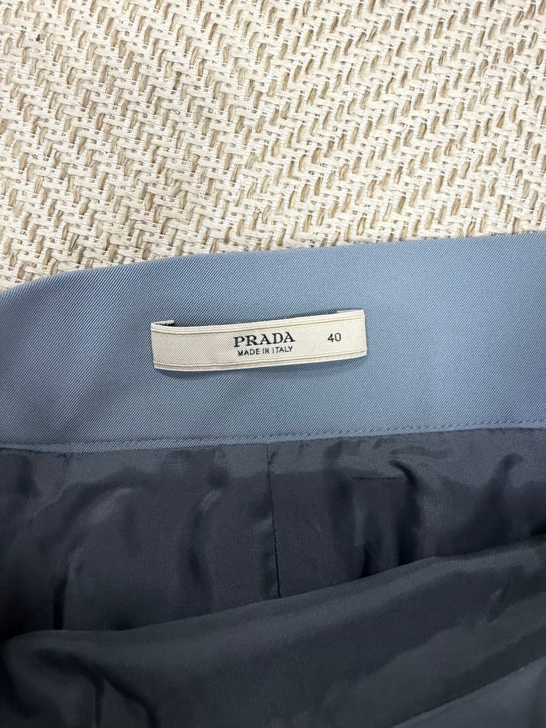 메장판정품) 프라다 여성 롱 스커트 치마 40 상품이미지6