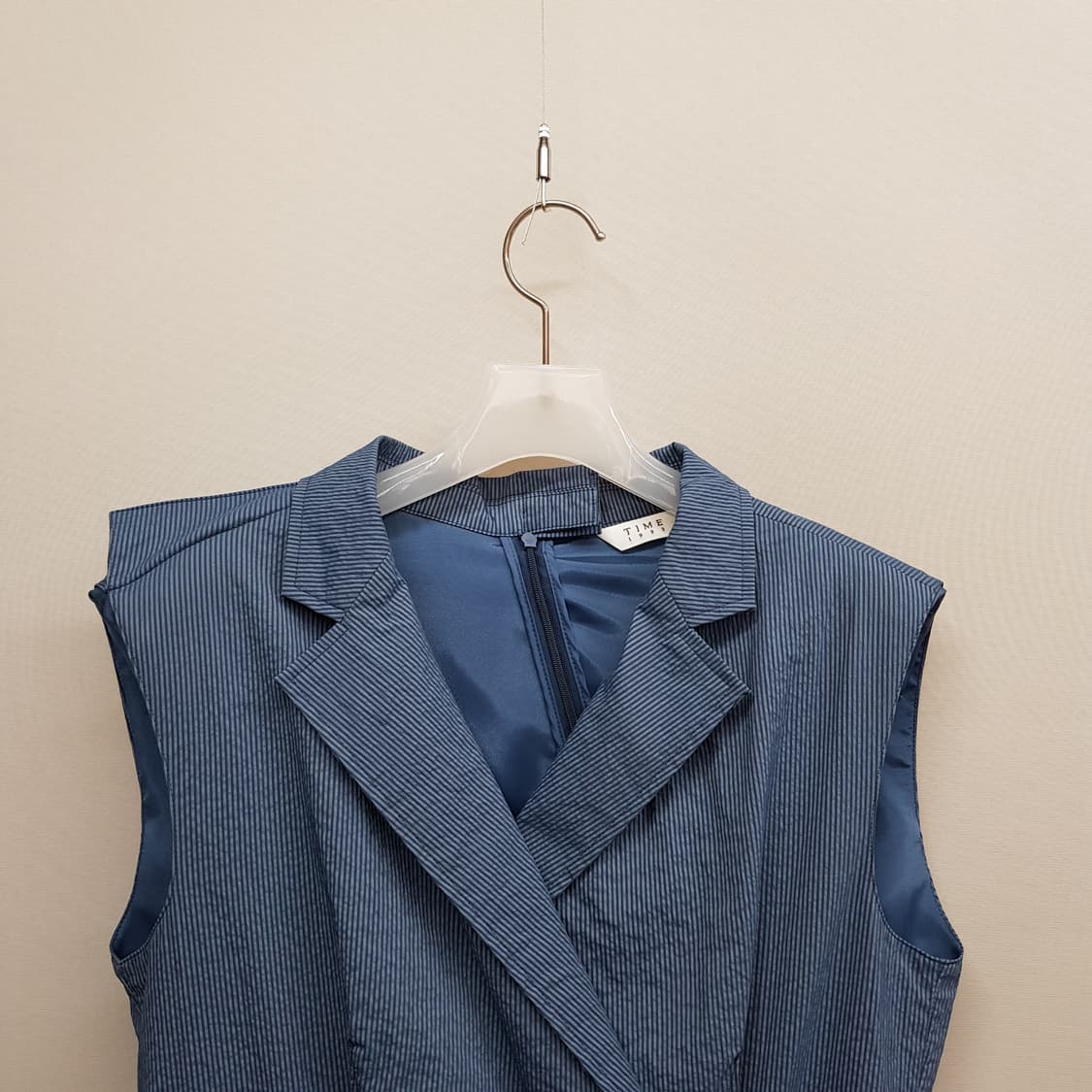 한섬 타임 랩 스타일 슬리브리스 원피스 S사이즈 상품이미지2