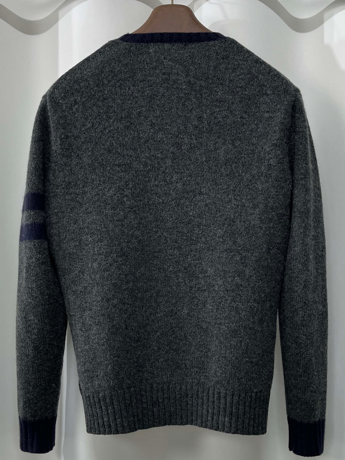 폴로 랄프로렌 50주년 그레이 해리포터 베어 완장 울 캐시미어 니트 상품이미지2