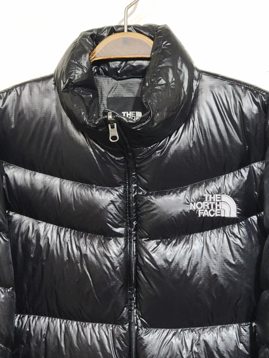 (95) 노스페이스 700 패딩점퍼 블랙 유광 구스다운 자켓  상품이미지2