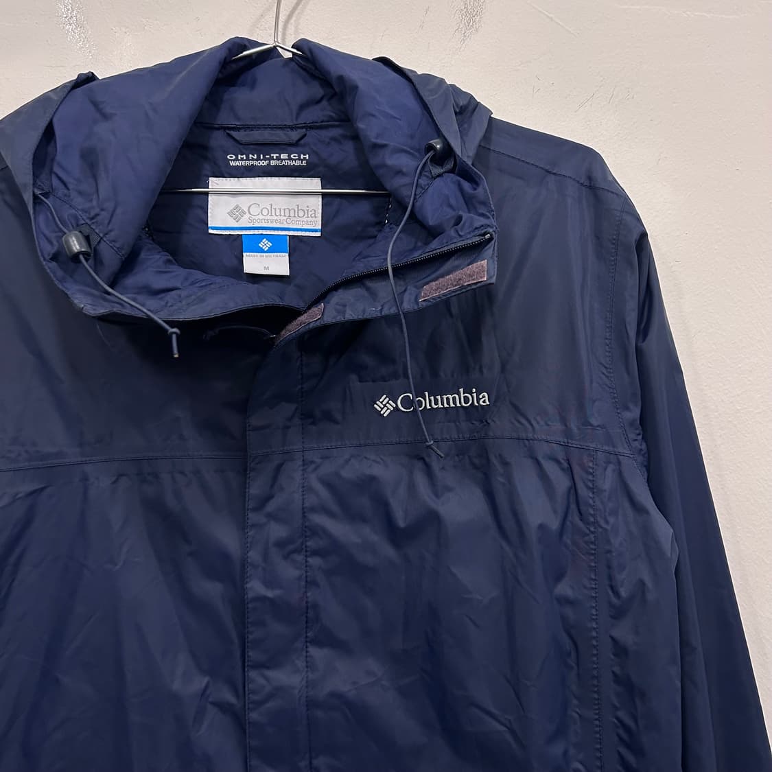 컬럼비아 옴니테크 글로시 후드 바람막이 상품이미지1