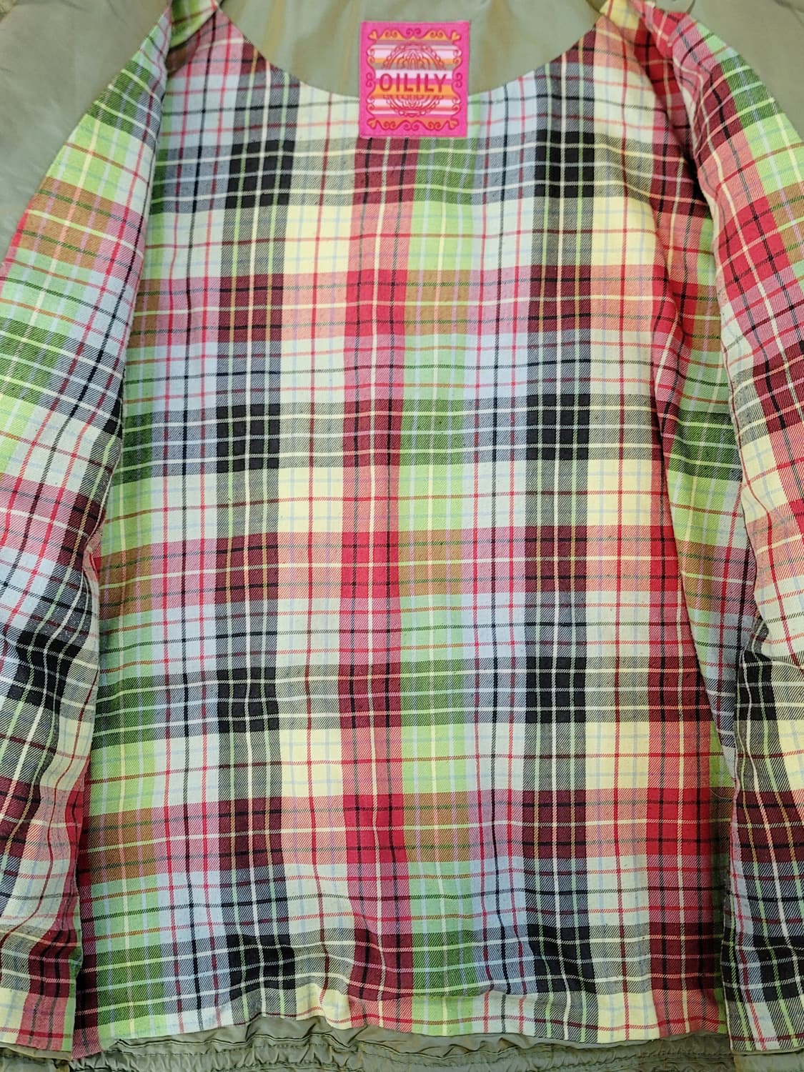 오일릴리(OILILY, 여성용) 경량패딩 크롭 라이더자켓(점퍼) 판매 상품이미지7