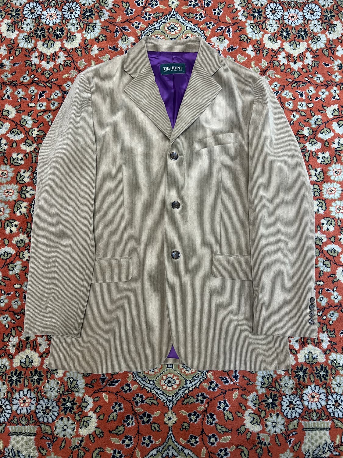 [M] 더헌트 코듀로이 빈티지 블레이저 베이지 상품이미지3