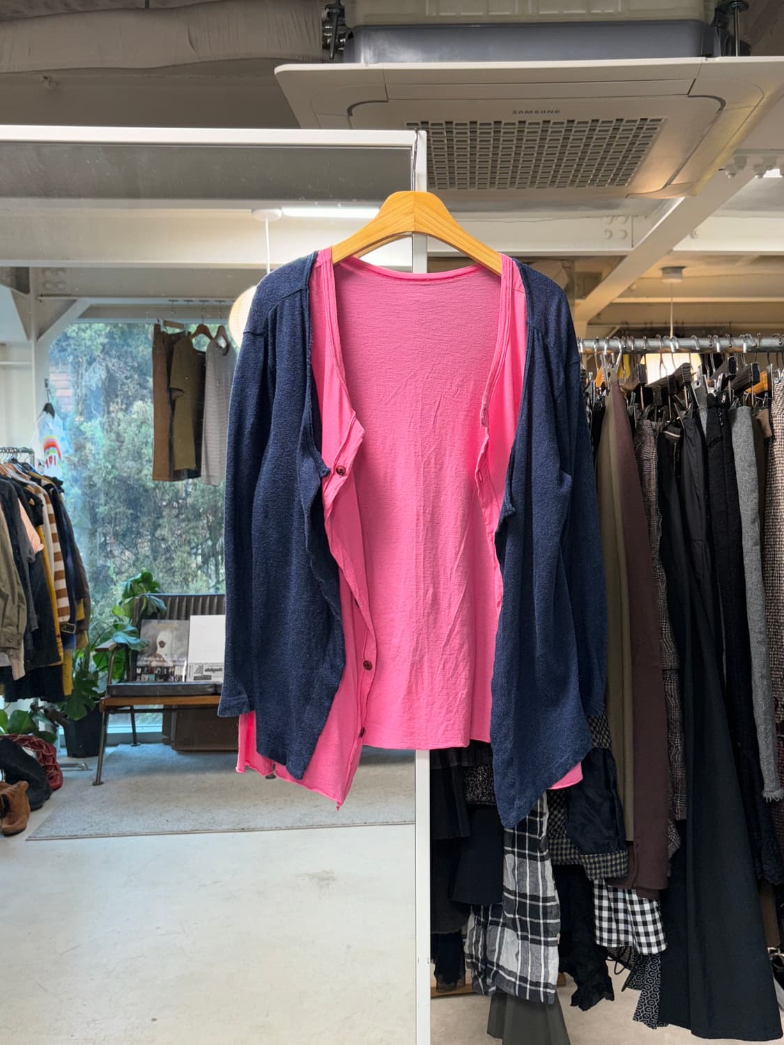 Y's 레이어드 니트 가디건 상품이미지2