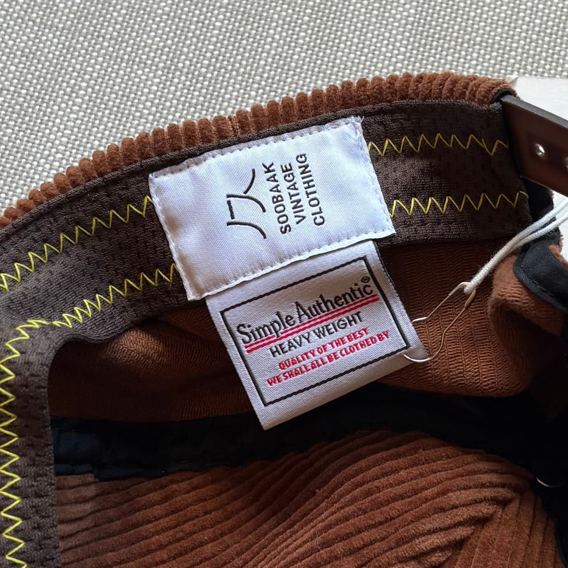 [새제품] Simple Authentic x 수박빈티지 덕 헌팅 클럽 상품이미지6