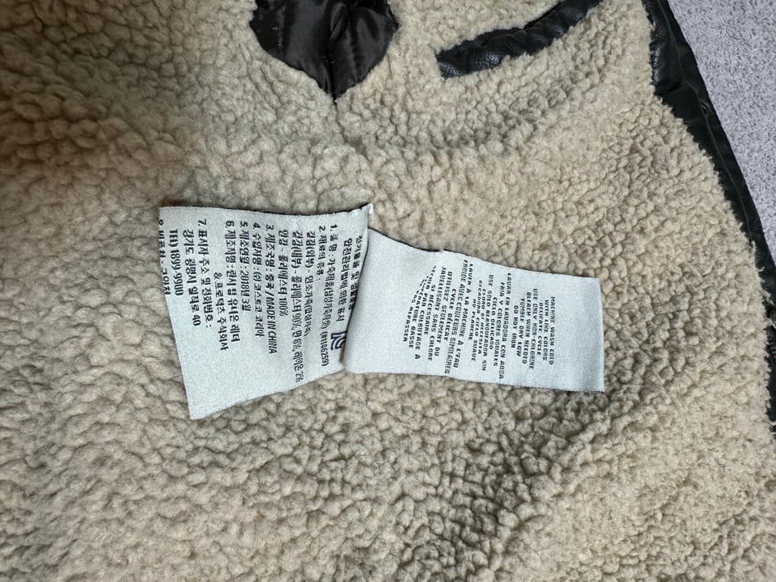 Levi’s 리바이스 비건레더 가죽 쉐르파 자켓  상품이미지7