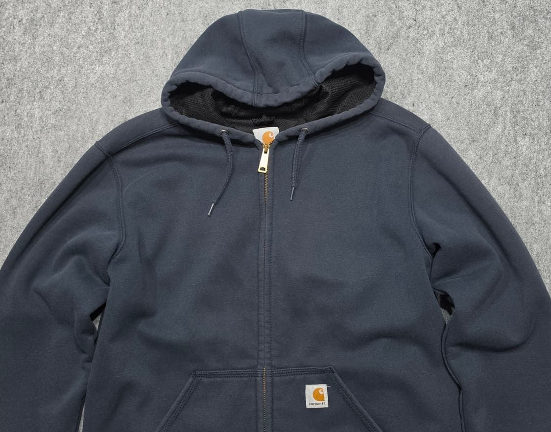 칼하트 레인 디펜더 써멀 후드집업 네이비 S 상품이미지4