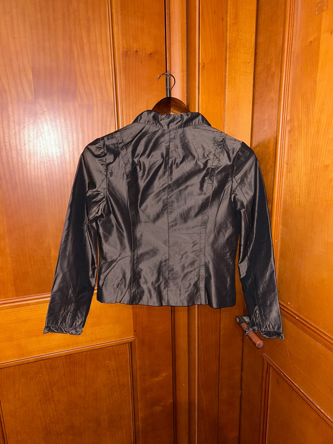 Rust Satin Jacket 상품이미지2