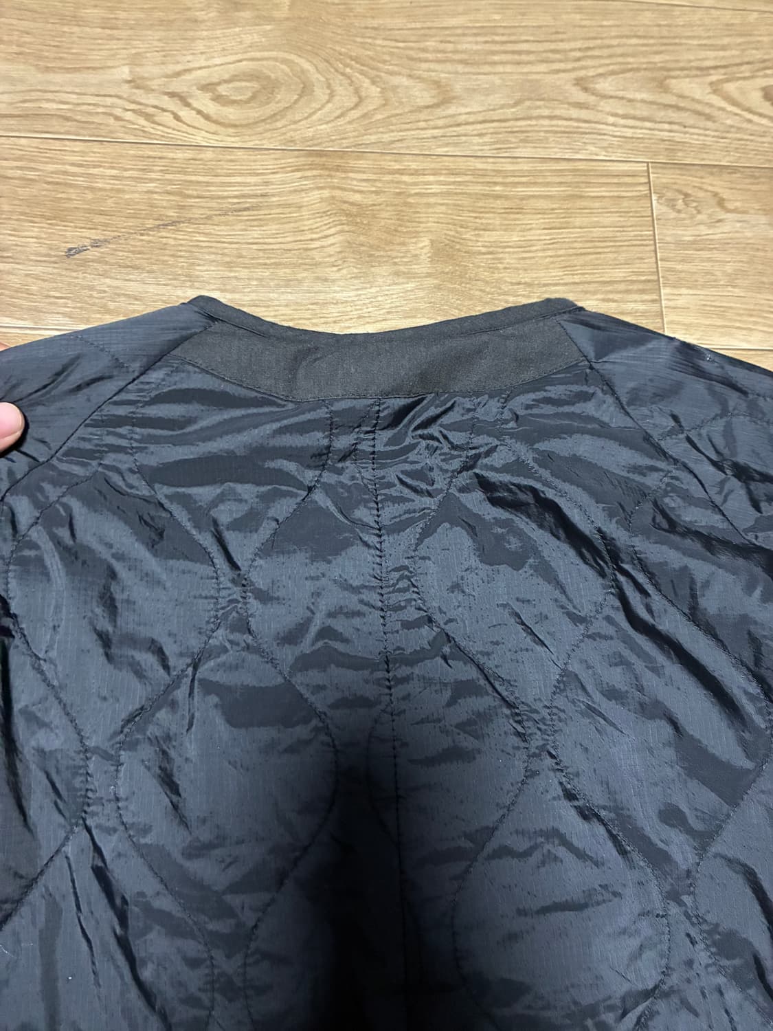 S) 알파인더스트리 빔즈 리버시블 후리스 보아털 코트 블랙 상품이미지4