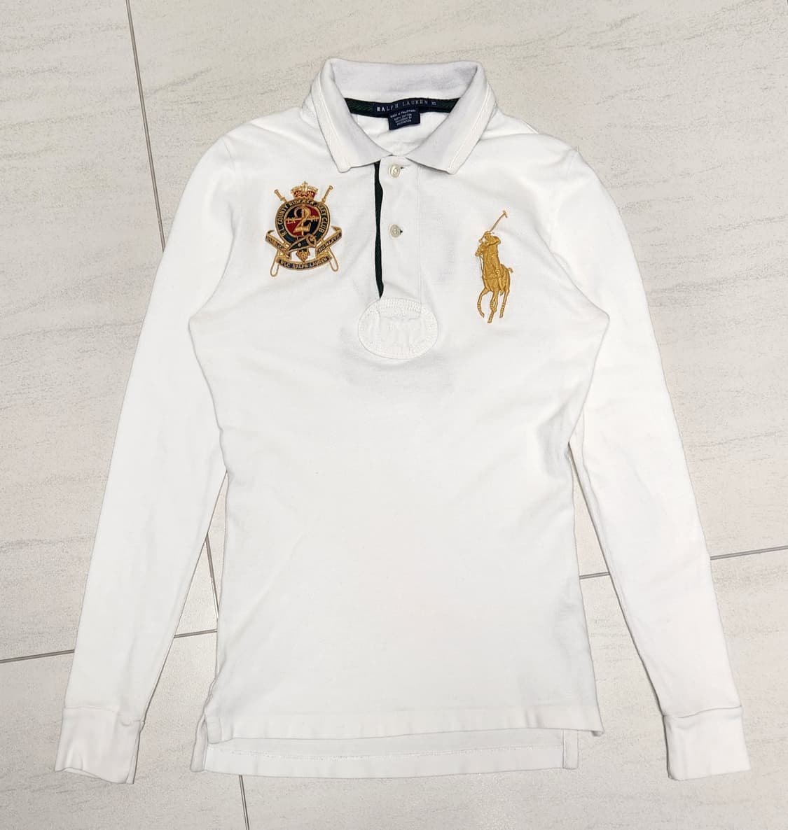 폴로 빅포니 화이트 치프키프 pk xs 상품이미지1