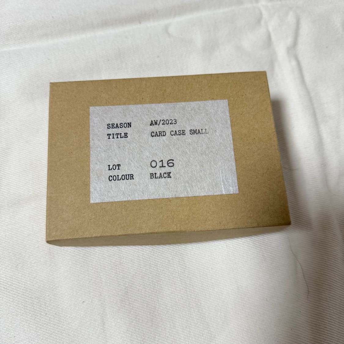 [OS]타이가 타카하시 Lot.016 블랙 카드케이스 상품이미지4