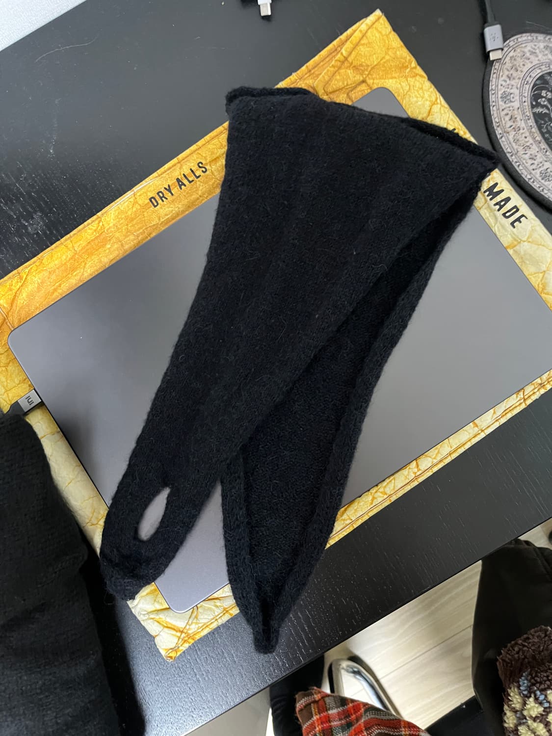 아워레가시 미니어처 스카프 블랙 상품이미지4