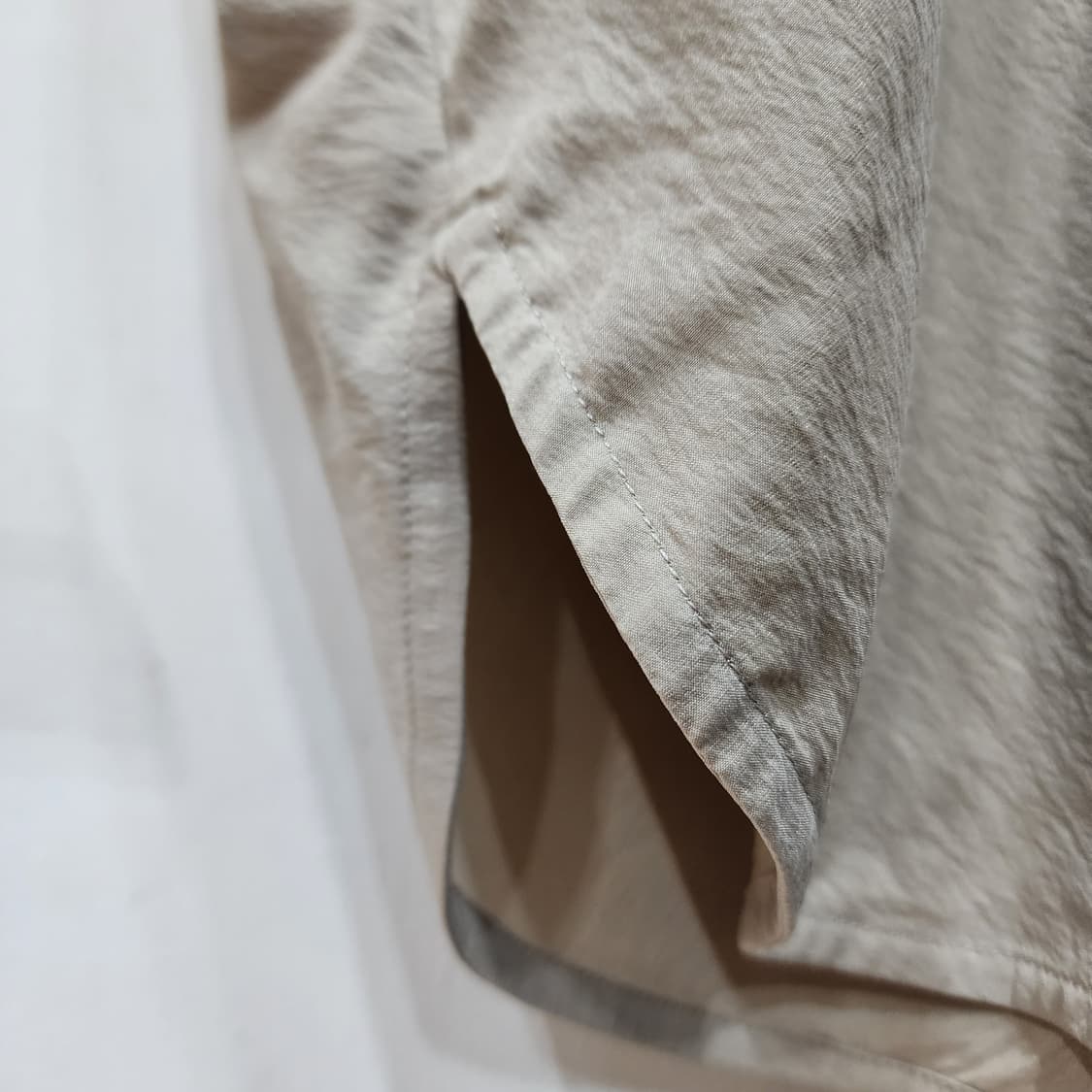 브루넬로쿠치넬리 넥포인트 실크 롱 블라우스 S 상품이미지9