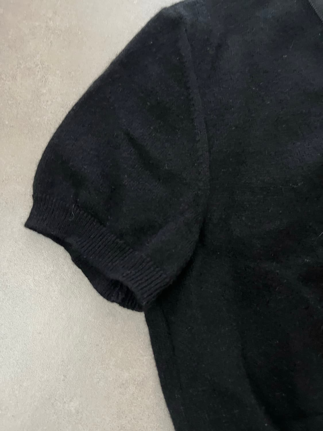 샤넬 캐시미어 반팔 니트 정품 상품이미지5