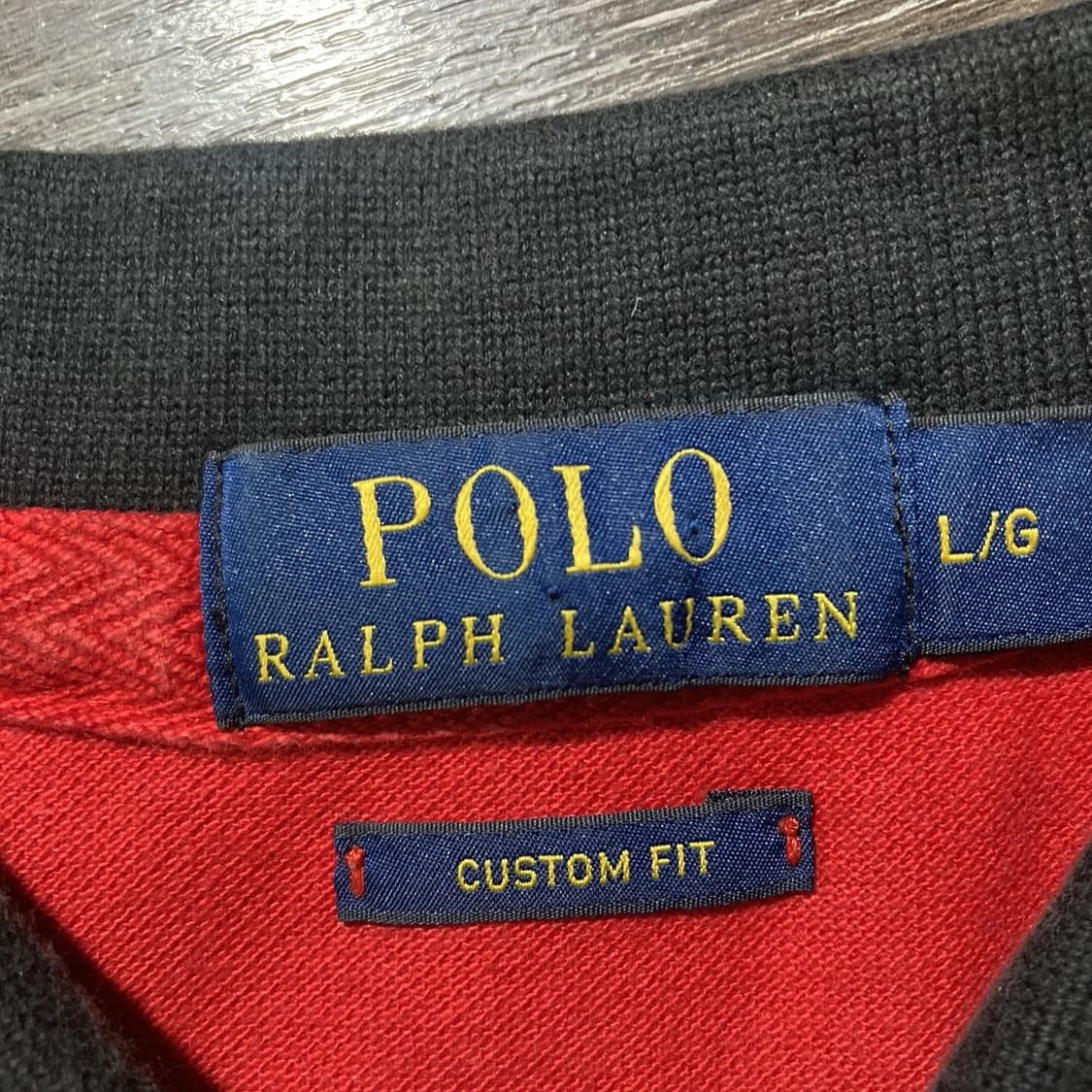 (예약중)폴로 랄프로렌 시카고 빅포니 카라티 레드 상품이미지3