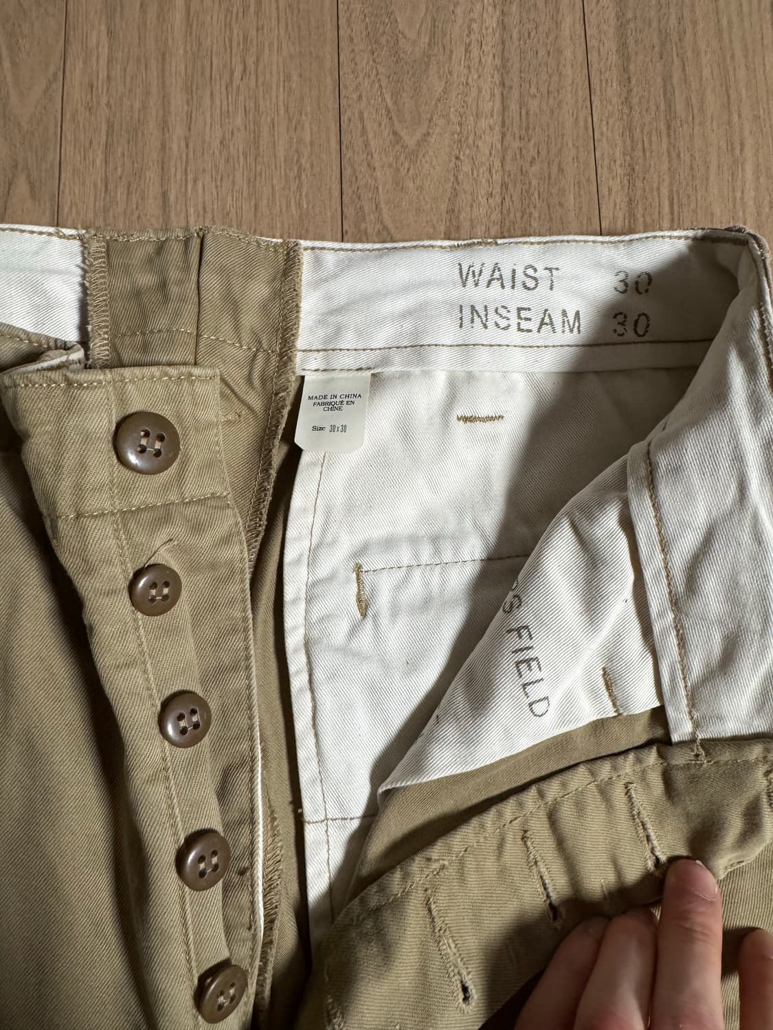 더블알엘(RRL) Officers Field Trouser30/30 상품이미지2