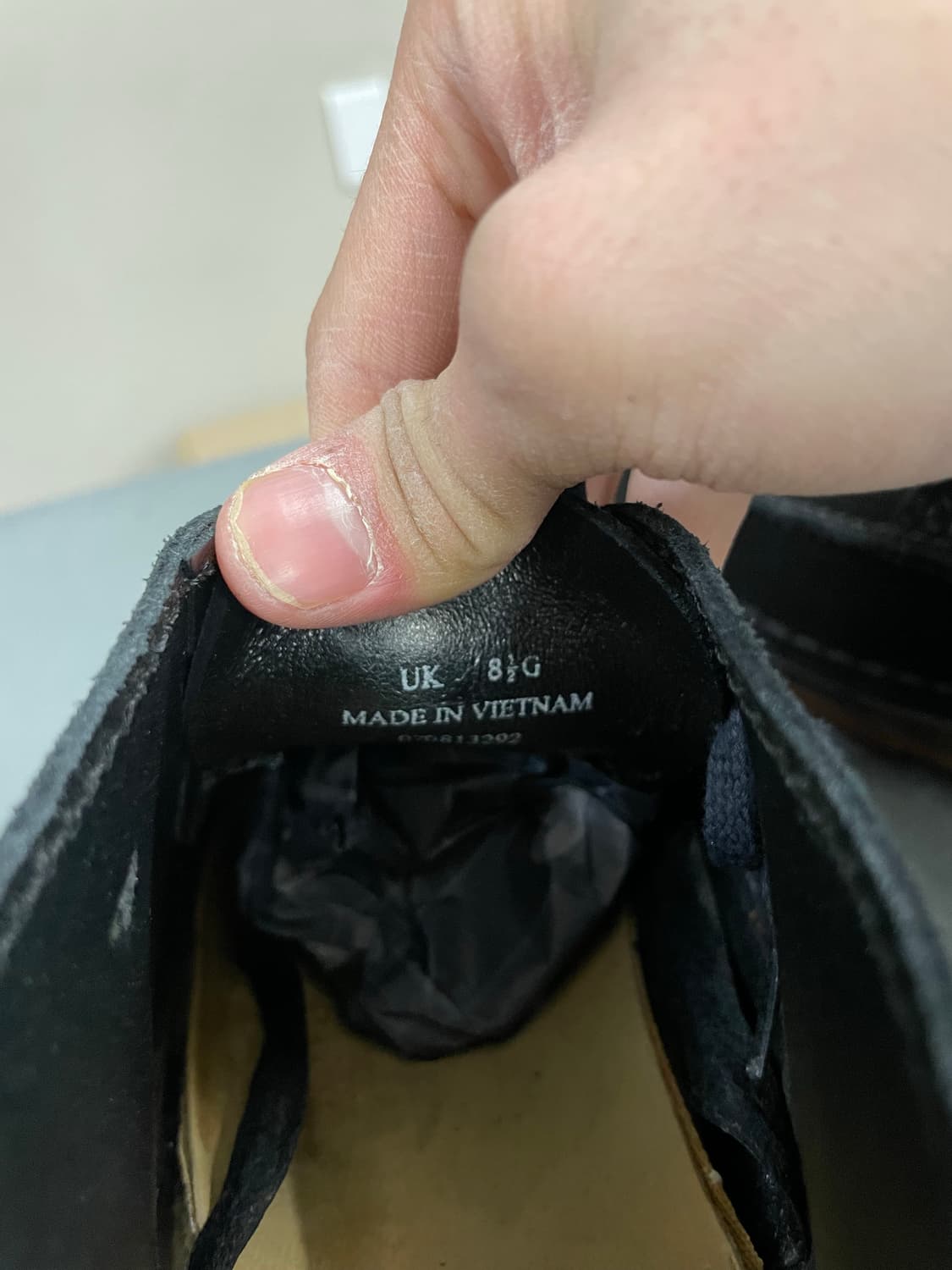 클락스 데저트 부츠 블랙 uk8.5 상품이미지9