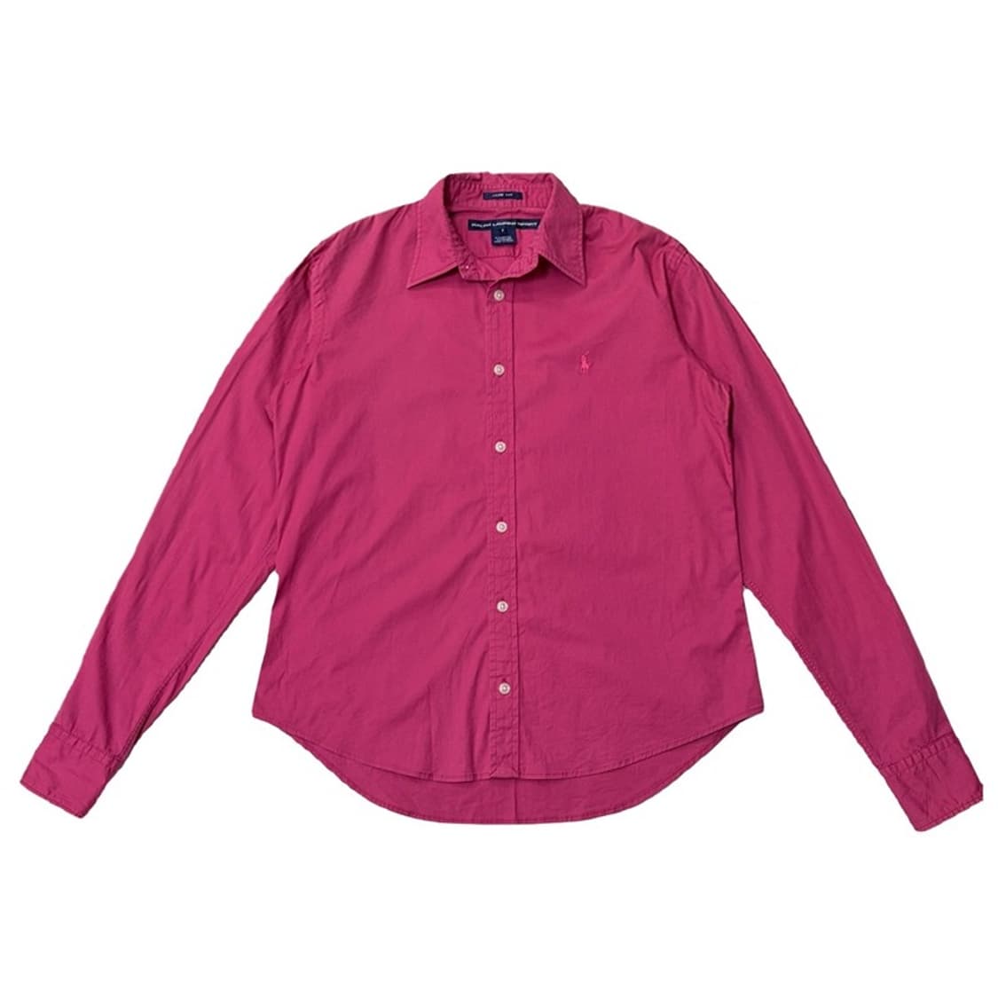 POLO RALPH LAUREN 스포츠 슬림핏 코튼 셔츠 8 상품이미지1