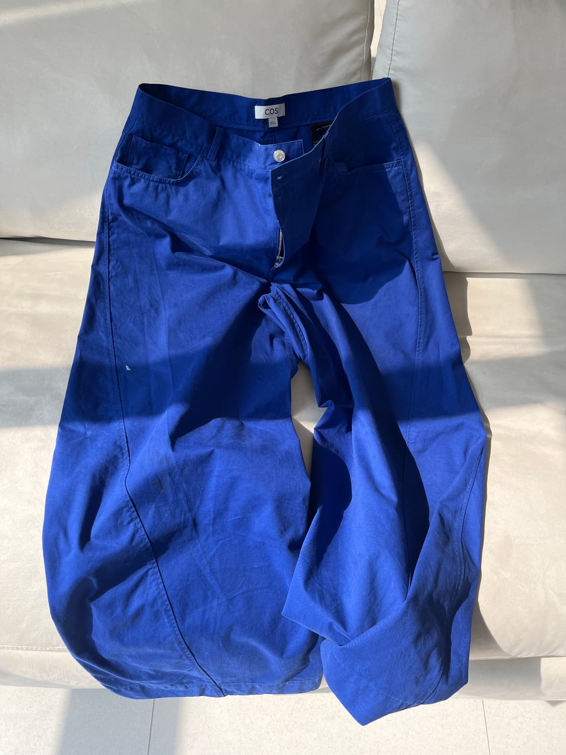 Cos 블루 trouser 42 상품이미지1
