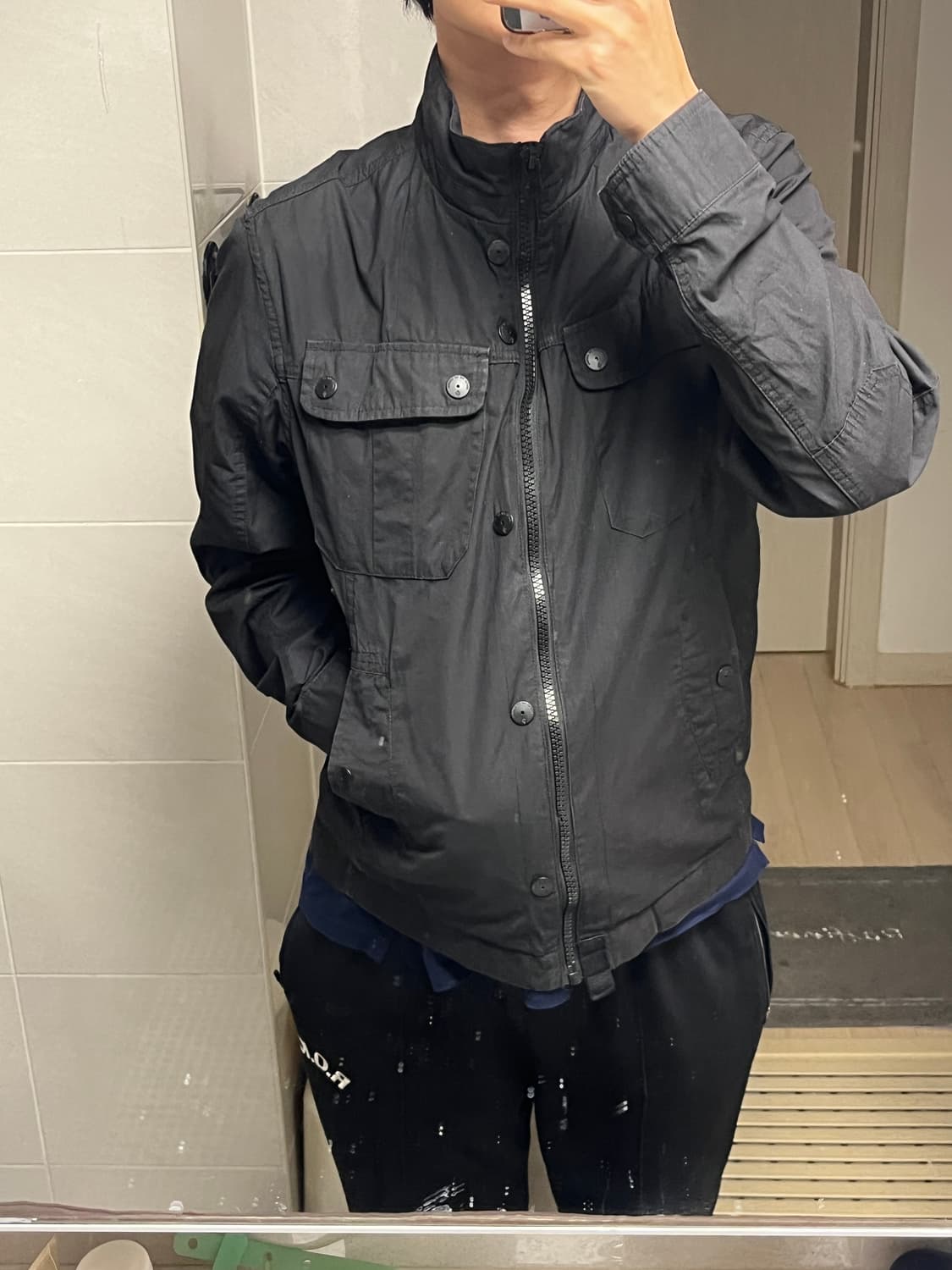 NEXT 넥스트서플라이 블랙 자켓 상품이미지2