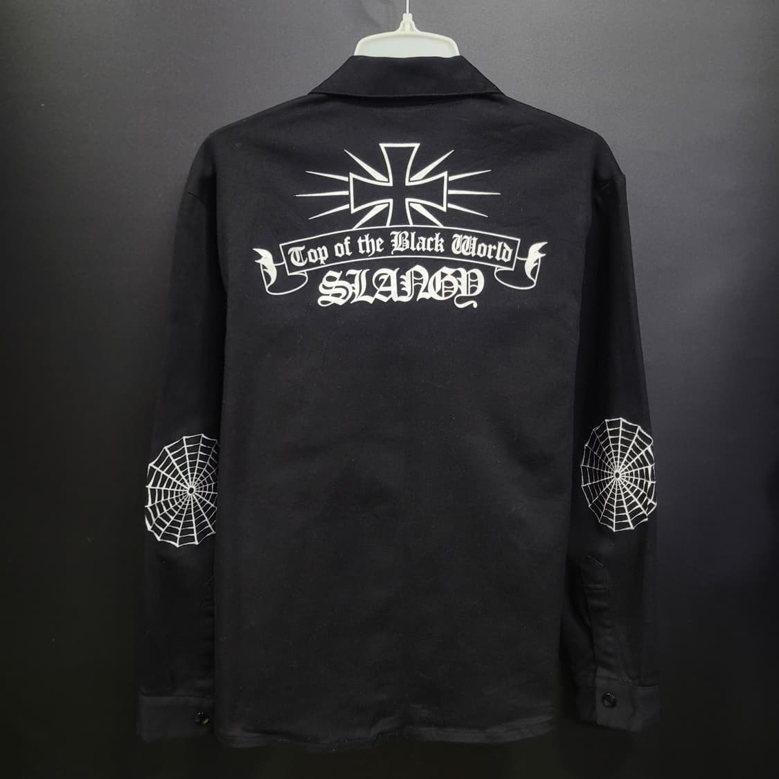 SLANGY Top of the Black World 빈티지 워크자켓  상품이미지4