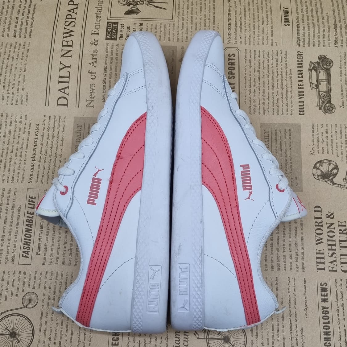 푸마 스매쉬 핑크스니커즈 250 상품이미지5