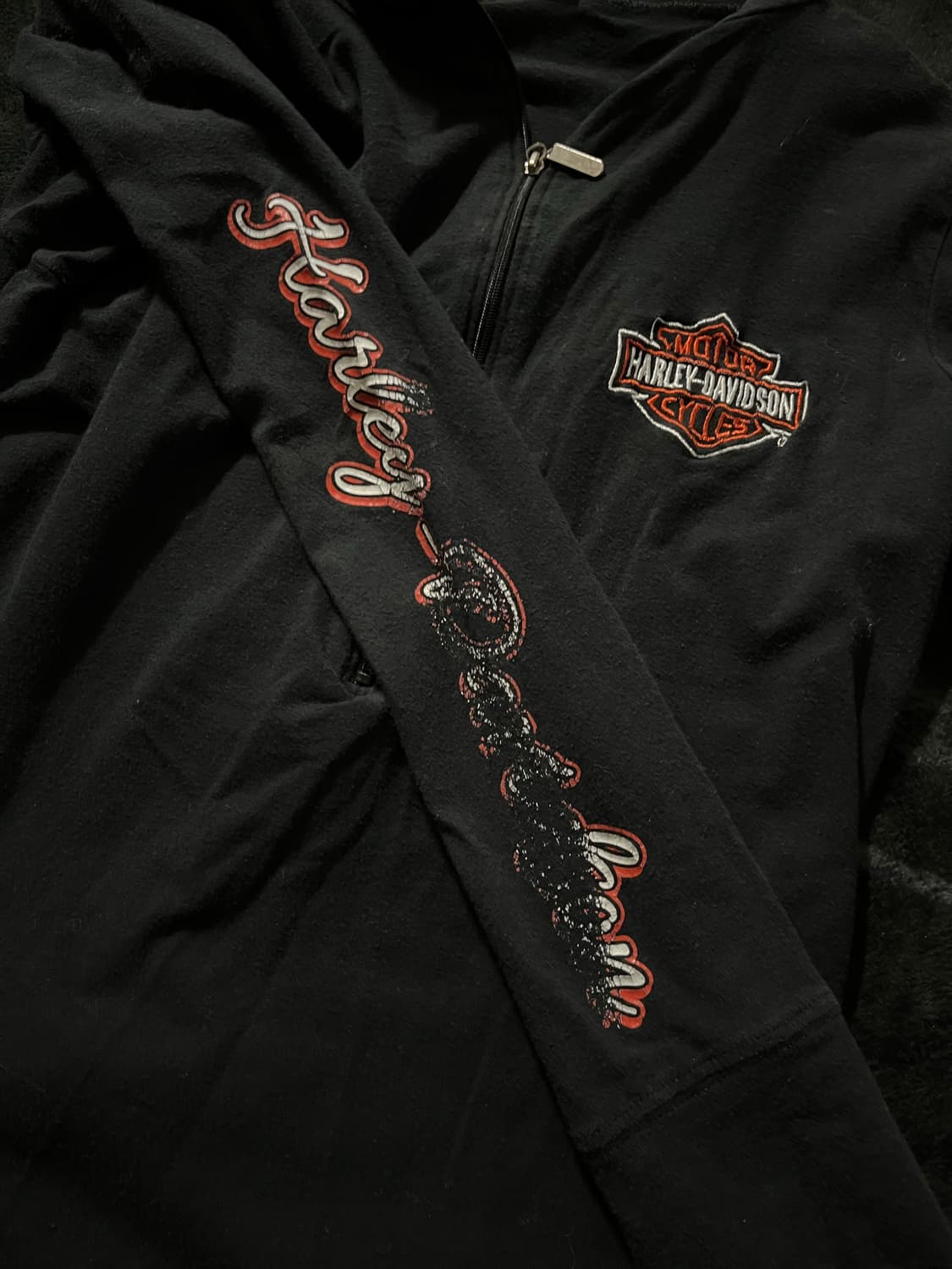 할리데이비슨 핸드워머 롱슬리브 상품이미지3