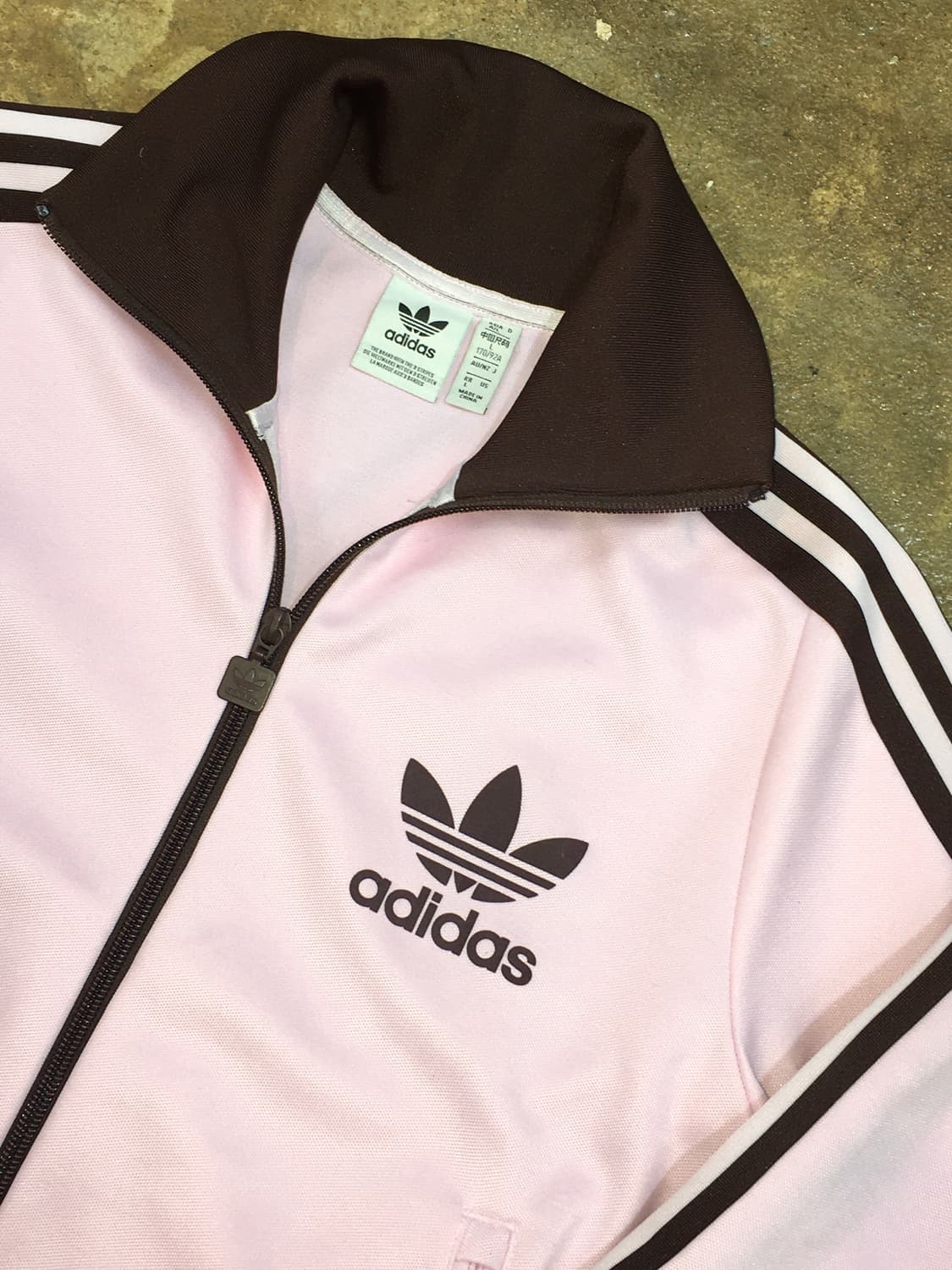 아디다스 오리지널스 트랙 자켓 클리어 핑크 상품이미지4