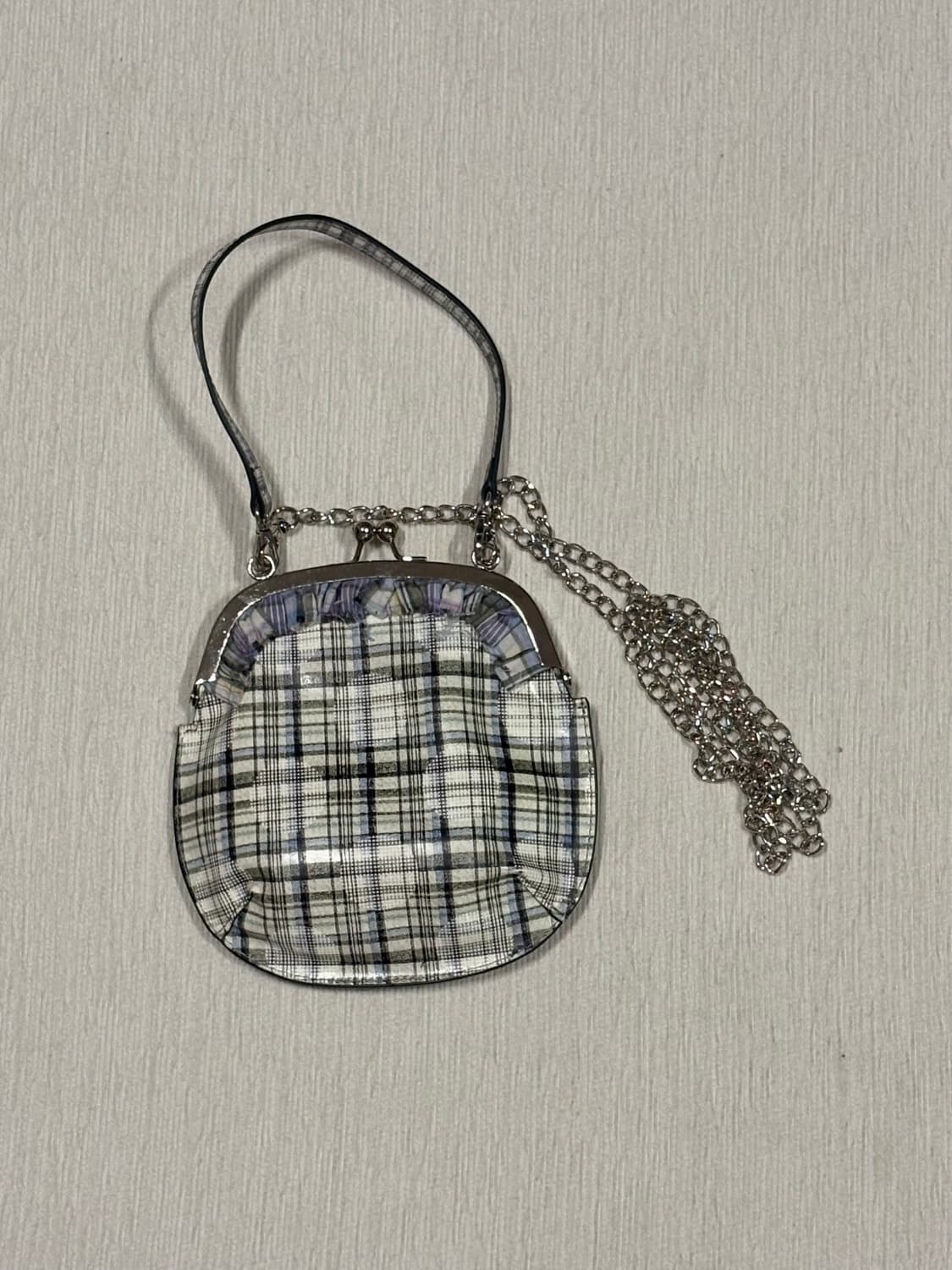 더뮤지엄비지터 CHECK PRINTED 미니백 상품이미지9