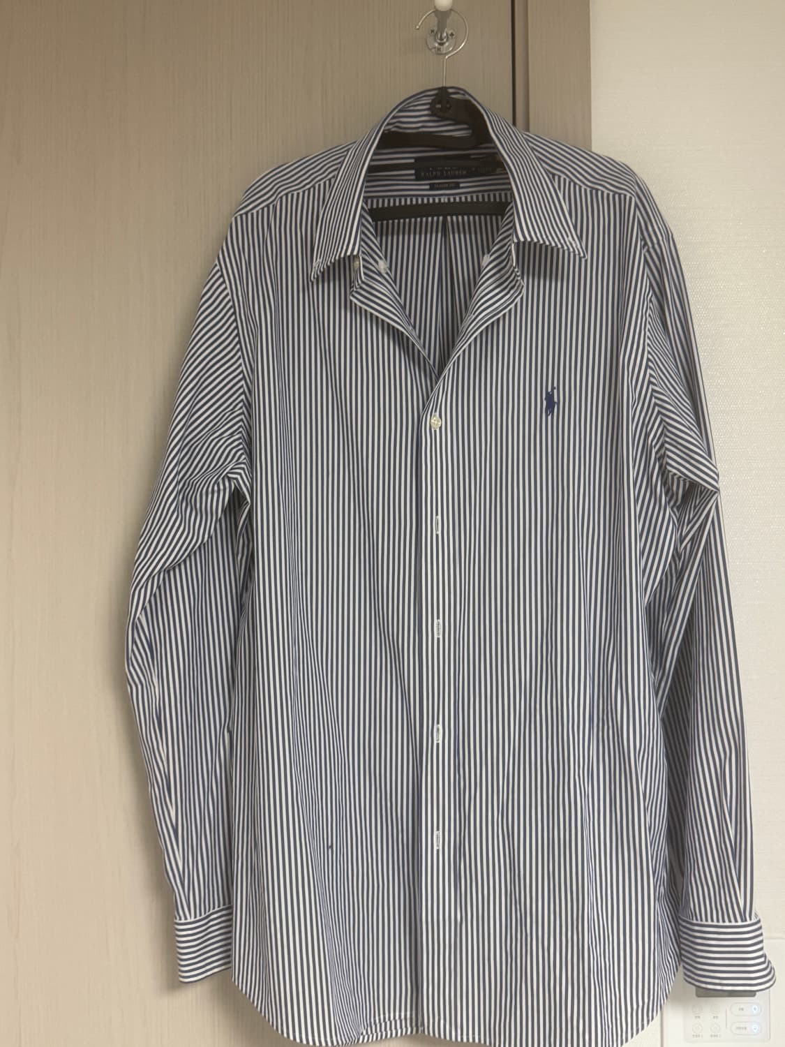 폴로  랄프로렌 남성 스트라이프 셔츠 판매합니다 (텍만 뗀 새상 상품이미지3